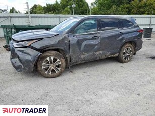 Toyota Highlander 3.0 benzyna 2021r. (HURRICANE)