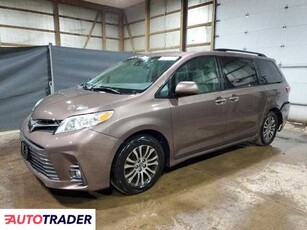 Toyota Sienna 3.0 benzyna 2019r. (COLUMBIA STATION)