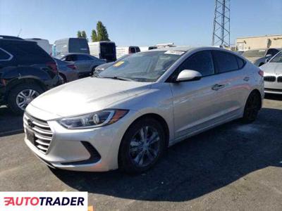 Hyundai Elantra 2.0 benzyna 2018r. (VALLEJO)