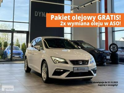 SEAT Leon III -FR 1.5TSI 130KM M6 2019 r., salon PL, I wł., f-a VAT, gwarancja