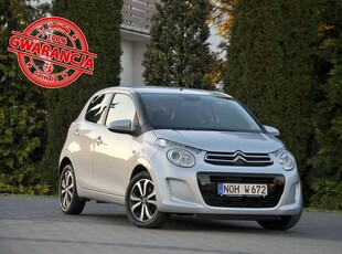 Citroen C1 II 1.2i(82KM)*Lift*Led*Kamera*Klimatronik*Welur*I Wł*Alu15