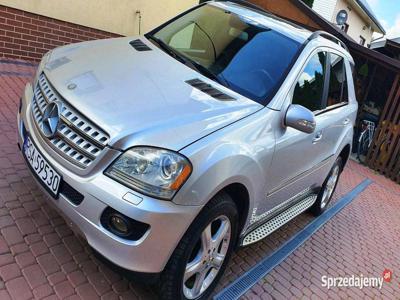 Mercedes-Benz ML 3.0CDI V6 224KM 2007r 4x4 Film automat Hak