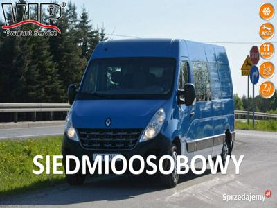 Renault Master 2.3DCI brygadówka klima 7osobowy gwarancja p…