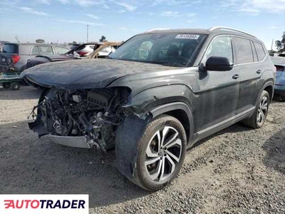 Volkswagen Atlas 3.0 benzyna 2021r. (SACRAMENTO)