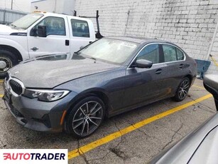 BMW 330 2.0 benzyna 2019r. (CHICAGO HEIGHTS)