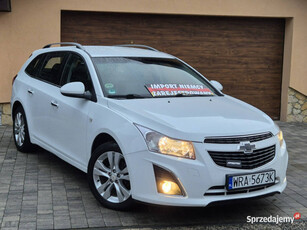 Chevrolet Cruze 1.4T 140KM, 2013r, Skóra, Navi, Wolne Ręce, Webasto, Z Nie…