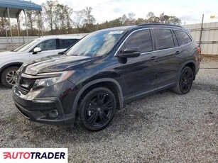 Honda Pilot 3.0 benzyna 2021r. (SPARTANBURG)