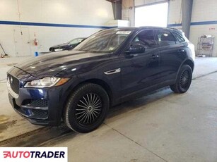 Jaguar F-PACE 2.0 benzyna 2018r. (SANDSTON)