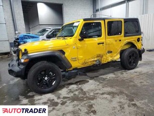 Jeep Wrangler 2.0 benzyna 2020r. (HAM LAKE)