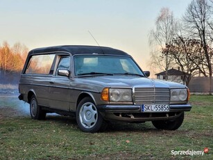 Mercedes W123 300D Pollmann karawan zarejestrowany