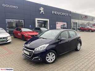 Peugeot 208 1.2 benzyna 82 KM 2018r. (Kraków, Nowy Targ)