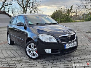 Skoda Fabia II 1,4 MPI klima serwisowany 1 właściciel biały dach