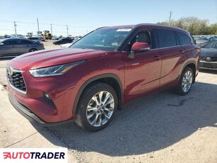 Toyota Highlander 2.0 hybrydowy 2020r. (OKLAHOMA CITY)