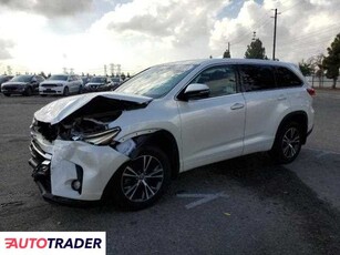 Toyota Highlander 3.0 benzyna 2018r. (RANCHO CUCAMONGA)