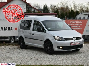 Volkswagen Caddy 1.6 benzyna 105 KM 2013r. (Kampinos)