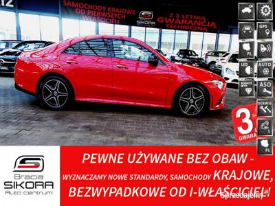 Mercedes CLA 220 3Lata GWARANCJA Kraj 1wł Bezwypadk AMG LED…