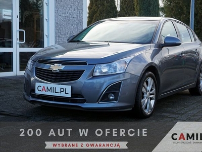 Chevrolet Cruze 1,7CDTi 110KM, Pełnosprawny, Zarejestrowany, Ubezpieczony, Gwarancja