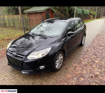 Ford Focus 1.0 benzyna 125 KM 2013r. (zielona)