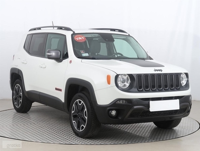 Jeep Renegade I , Salon Polska, Serwis ASO, 167 KM, Automat, VAT 23%, Skóra,