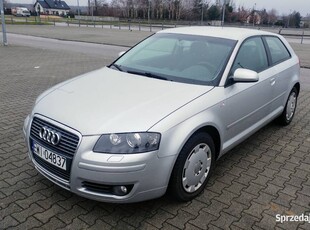 Audi a3 1,6 benzyna MPI 2007 rok, klima, bixenon