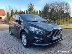 Ford S-Max 2.0 TDCI 180km, FullLed, el, fotel, kamera cofania, martwe pola