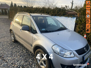 Suzuki SX4 4*4, polski salon, podg. fotele, klimatronic, nowe opony wielos…