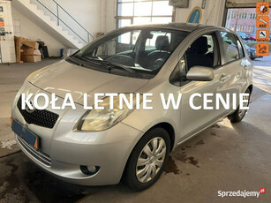 Toyota Yaris 5d/1,3 Benzyna/Niski przebieg/Klimatyzacja/Isofix/Drugie koła…