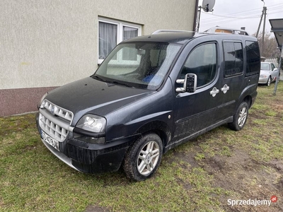 Fiat Doblo Malibu1.9d Klima 5osobowy Alu