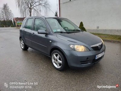 Mazda 2 2006 1.4 benzyna gaz