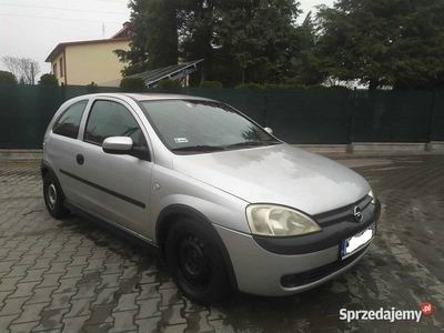 OPEL CORSA C 1.7 DTI OC 02/25 PT 11/24 dobry stan klima