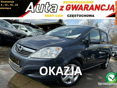 Opel Zafira 1.8i*140PS*Edition*OPŁACONY Bezwypadkowy*Klima*…