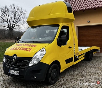 POMOC DROGOWA RENAULT MASTER LAWETA, HOLOWNIK