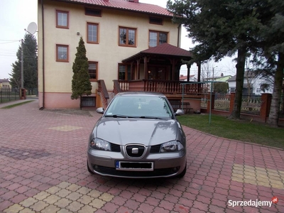 SEAT IBIZA 1,4 benzyna 2004 r. 5 drzwi KLIMATRONIK zarejest.