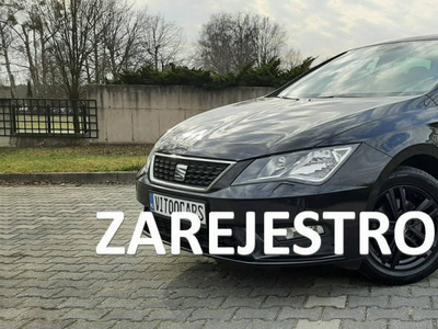 Seat Leon Duża Navi Pełen Serwis Gwarancja Przebiegu Parktr…