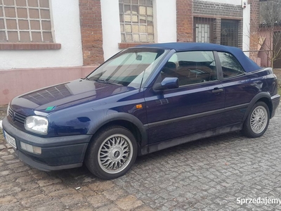 Volkswagen golf cabrio 1,8 benzyna 1994 rok