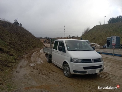 Volkswagen T5 Doka sześcioosobowa wywrotka brygadowka