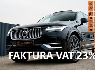 Volvo XC90 V RECHARGE panorama FUL LED 7-os hak.el. nawi KAMERY pneumat JEDYNY w