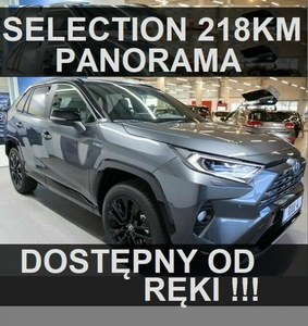 Toyota RAV-4 Hybryda 218KM 2x4 Selection Panorama Od ręki ! Niska Cena 2237 zł