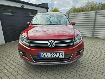 Volkswagen Tiguan 1.4 TSI 160KM bezwypadek BDB WYPOSAŻ. serwis ASO VW BDB stan