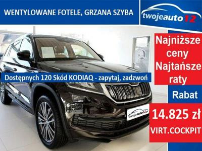 Škoda Kodiaq bez wersji L&K 2.0 TDI 200KM DSG 4x4, Hak, Ogrzewanie postojowe, Park Assist