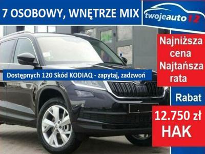 Škoda Kodiaq bez wersji STYLE 2.0 TDI 200KM DSG 4x4, Virtual Cockpit, Asysten martwego pola