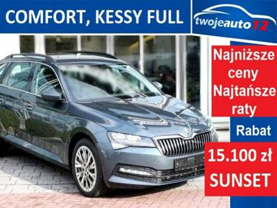 Škoda Superb III (2015-) Combi Style 2.0 TDI 150KM DSG, Kamera, Nawigacja, CANTON !