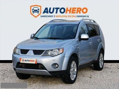 Mitsubishi Outlander II (2006-2013) Rok Gwarancji, 2.0DI D 140KM, 7Os, Navi, Subwoofer, Szyberdach, Alu,