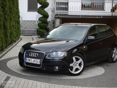 Audi A3 II (8P) S-Line - Pół-Skóry - 6 Bieg - Alu 17 - GWARANCJA - Zakup Door To Doo