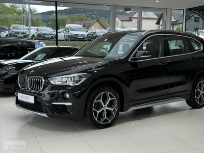 BMW X1 F48 X1 sDrive18i xLine, LED, NAVI, salon PL, FV-23%, gwarancja, DOSTAWA