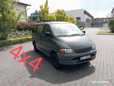 F-VAT 23%*Toyota Hiace *4x4 * 2,7 Benzyna/Gaz- 143 KM *1999 r.*3 osoby