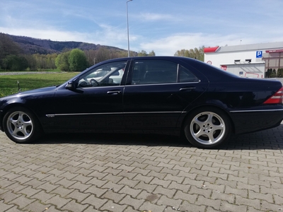 Mercedes-Benz Klasa S W220 V12 LONG BEZWYPATKOWY,NIE SKORODOWANY.