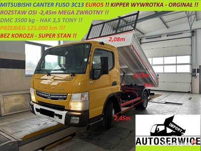 MITSUBISHI CANTER FUSO 3C13 KIPPER WYWROTKA 121 km BEZ ADBLU