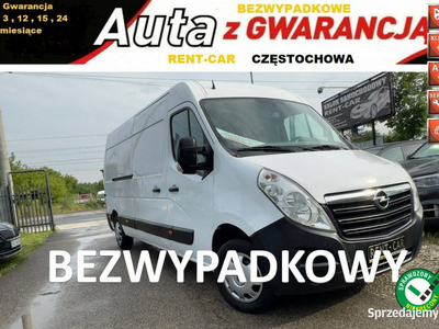 Opel Movano L2H2*2.3CDTi*145PS*Furgon*OPŁACONY*3-Osoby Klima Serwis GWARAN…