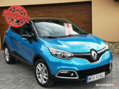 Renault Captur 2015r, Automat, Navi, Kamera, 2-Kolorowy, Z Niemiec-Zarejes…